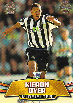 Kieron Dyer Newcastle United 2002 Topps Premier Gold #NU4